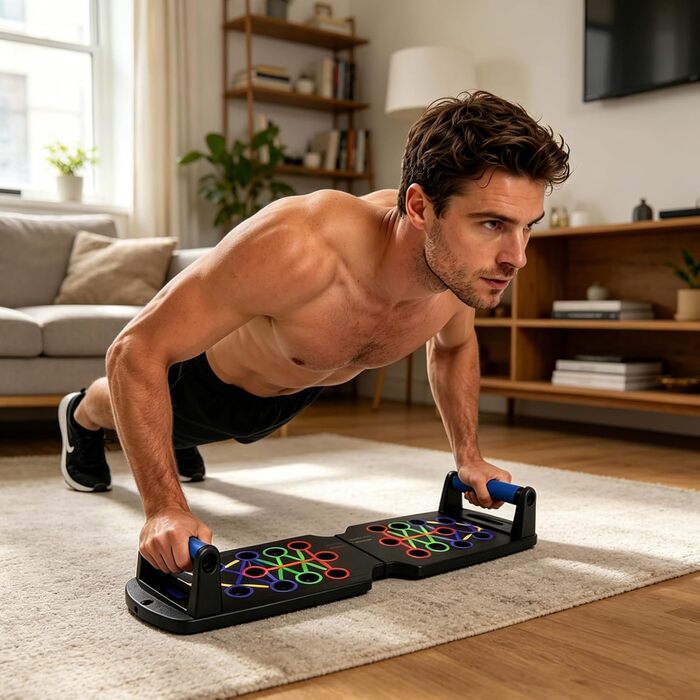 Дошка для віджимань Push Up Board 14 в 1: багатофункціональна система для тренувань рук та грудей для чоловіків і жінок