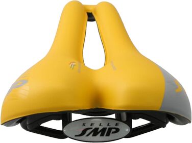 Велосипедне сідло SMP Selle Extra Color Edition, жовте, універсальний розмір, 100% без тиску, для MTB і шосейних велосипедів