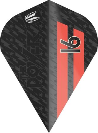 Дротики Target Darts Phil Taylor Power 9-Five Gen 7, 95% вольфраму, сталевий наконечник, Swiss Point, 26 г, гравецька серія