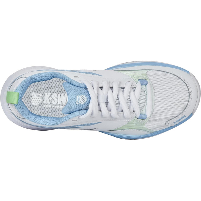 Жіноче тенісне взуття K-Swiss Speedex (36 EU, білий, зелений, голландський канал)