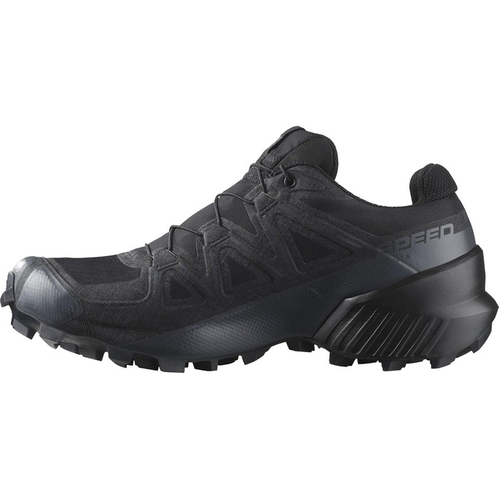 Жіночі трейлранні кросівки Salomon Speedcross Gore-Tex, Black Black Quiet Shade (38 2/3 EU)