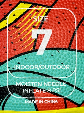 Баскетбольний м'яч Majestic Sport Arrow, багатоколірний, розмір 7