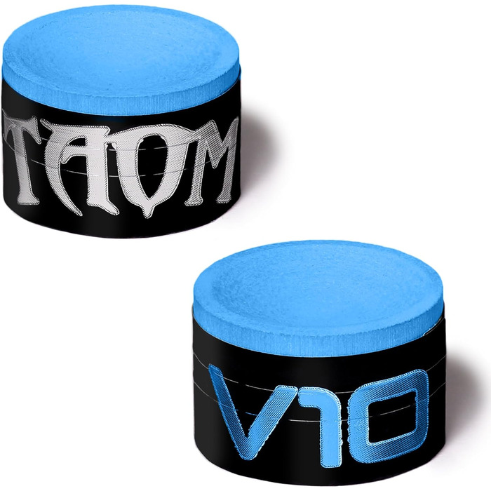 TAOM V10 Більярдний кий преміум класу з крейдою блакитного кольору в брендовій коробці