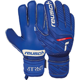 Воротарські рукавички Reusch Attrakt Silver Junior 3.5, сині, для дітей