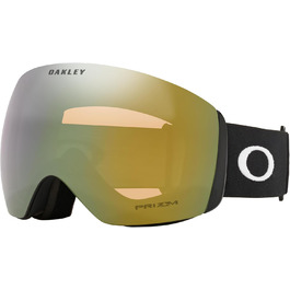 Гірськолижна маска Oakley Flight Deck Prizm, матова чорна, лінза Prizm Sage Gold