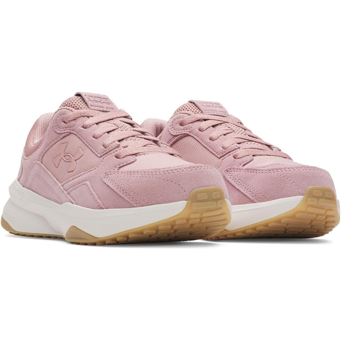 Жіночі кросівки Under Armour Ua Edge Suede (40 EU, рожевий, білий, рожевий)