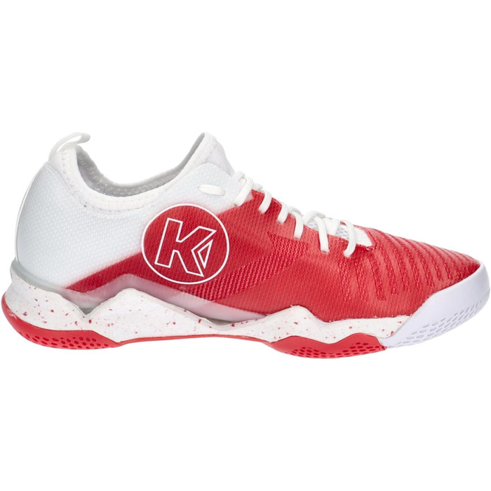 Жіночі гандбольні кросівки Kempa Wing Lite 2.0 - спортивне взуття, 41 EU, біло-червоні