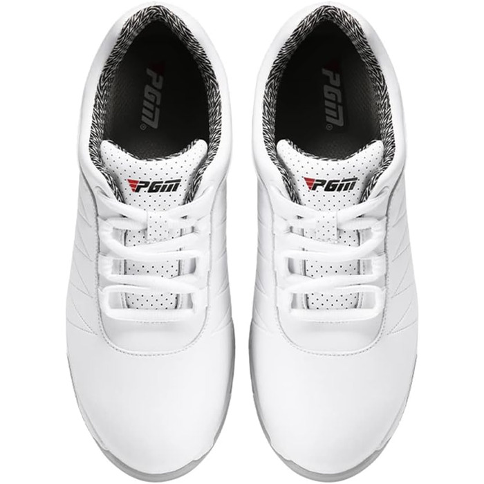 Жіночі гольф-туфлі PGM з шипами, водонепроникні, білі, розмір 36 EU
