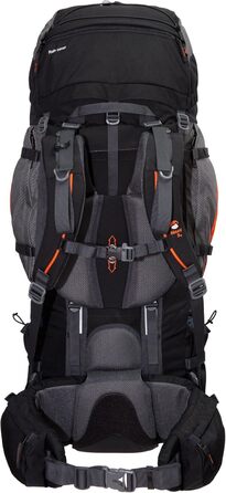Туристичний рюкзак Mount S+ 120 л для подорожей, фронтальний і верхній вхід, з дощовиком, для жінок і чоловіків, виготовлений в ЄС