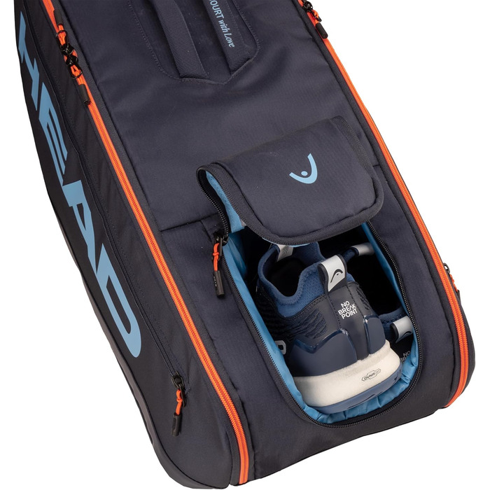 Сумка для тенісу HEAD Pro Racquet Bag L - велика тенісна сумка для ракет, унісекс