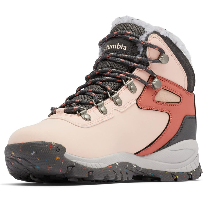 Жіночі трекінгові черевики Columbia Newton Ridge Plus Omni Heat (42 EU, Помаранчевий/Темний сірий)