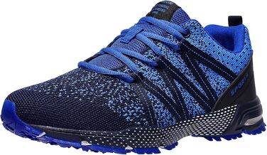 Чоловічі кросівки ASHION для спорту та бігу. Легкі, дихаючі, блакитні, 39 EU