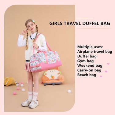 Спортивна сумка Kinder з відділенням для взуття, водонепроникна сумка для плавання (райдужні кольори)