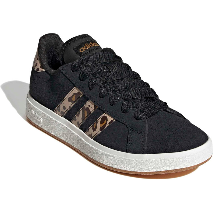 Кросівки жіночі adidas Grand Court Base 00s чорно-коричневі з бронзовим (42 EU)