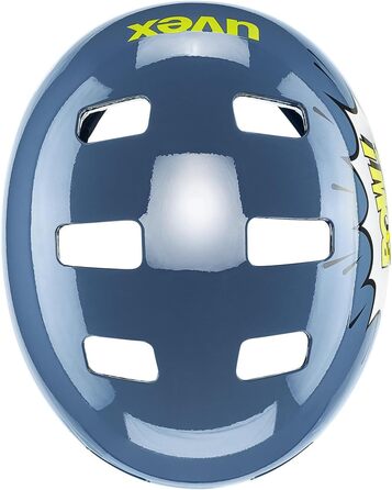 Велошолом дитячий uvex Kid 3, Stone Blue, 51-55 см, універсальний
