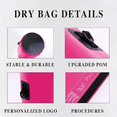 Водонепроникний мішок IDRYBAG 5L, червоний, для каякінгу, водних видів спорту та подорожей