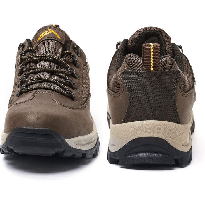 Черевики для трекінгу CC-Los чоловічі водонепроникні, легкі, з антиковзаючою підошвою, з захистом щиколотки, розмір 40-48 (48 EU, Коричневий)