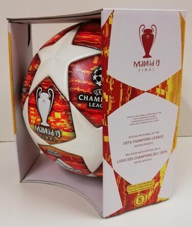 Офіційний ігровий м'яч adidas Madrid 19 Finale для Ліги чемпіонів УЄФА
