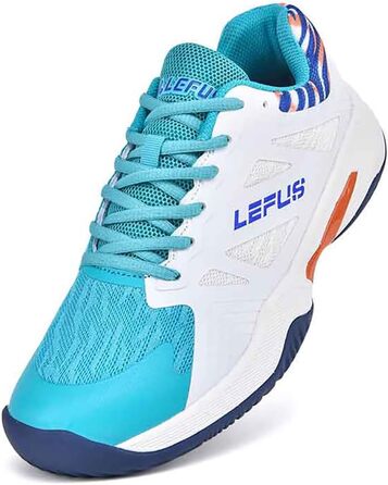 Тенісні кросівки для чоловіків та жінок, зала, молодь, піклбол, бадмінтон, зручні кросівки тренера, фітнес, неслизькі зала, білий, зелений, 38 EU