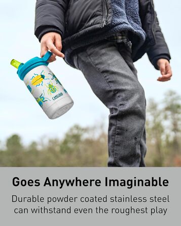 Дитяча вакуумна пляшка CAMELBAK Eddy+ нержавіюча сталь 350 мл Space Smiles