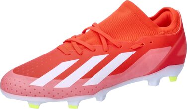 Кросівки футбольні Adidas X Crazyfast 3 FG для твердого поля (48 EU, Червоний, Білий, Жовтий)