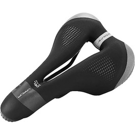 Сідло для велосипеда Selle Italia Garda Man Gel Flow Hi-Viz, чорне, універсальний розмір, чоловіче