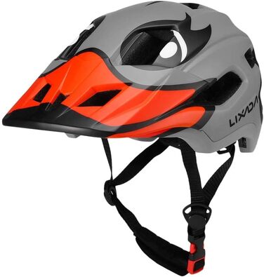 Lixada дитячий інтегральний шолом 50–56 см, знімний захист для MTB, скейтборду, самоката, роликів, велосипеда