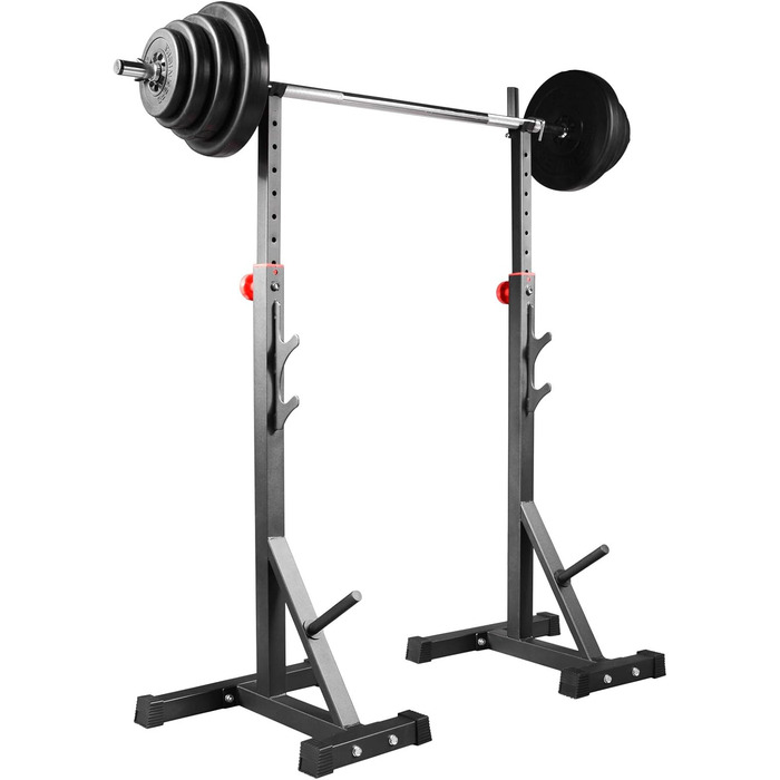 Стійки для гантелей і штанги Train Hard, сертифіковані за EN 957, пара