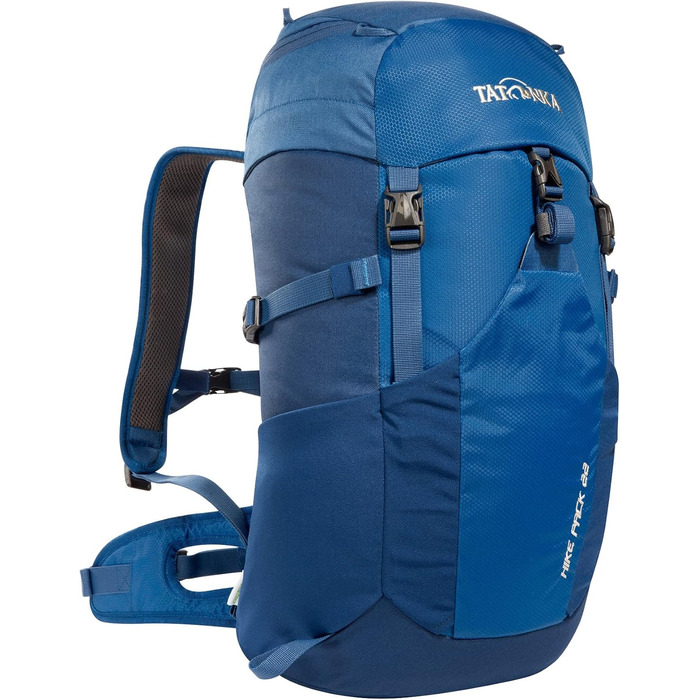 Рюкзак для туризму Tatonka Hike Pack 22 л з вентиляцією спини та дощовиком, легкий і зручний, синій