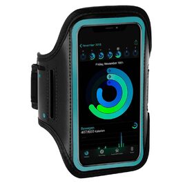 Спортивний браслет ONEFLOW для Samsung Galaxy A54 5G – тримач для телефону на руку для бігу, фітнесу та активного відпочинку, синій