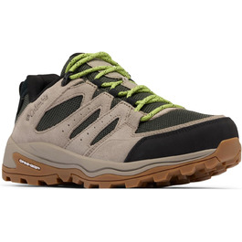 Чоловічі трекінгові черевики Columbia Redmond™ IV Low Waterproof Mid Rise, 49 EU, Gravel Napa Green