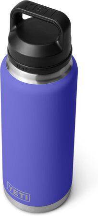 Термос-бутилка YETI Rambler 36oz з кришкою Chug, вакуумна, нержавіюча сталь, ультра фіолетова