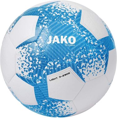 Футбольний м'яч JAKO Lightball Performance 2308, 290 г, біло-синій, розмір 3