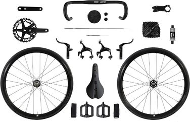 Велосипед FabricBike Light PRO фіксований, алюмінієва рама, 28'', 8,45 кг, сріблястий, розмір L-58 см