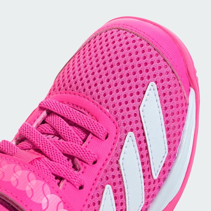 Дитячі тенісні кросівки adidas Courtflash Comfort Closure для дітей (33 EU, рожевий/білий)