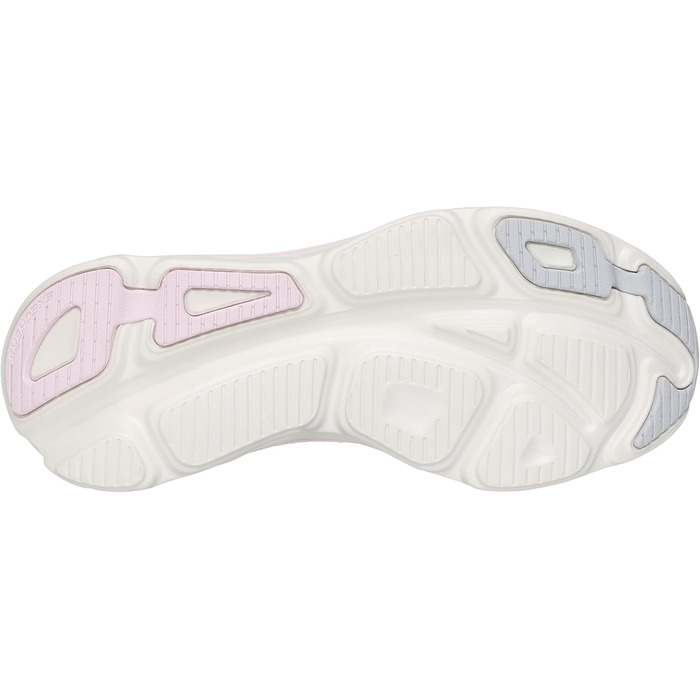 Жіночі кросівки Skechers D'lux Vapor Evening Glow, білі, багатокольорові (37 EU, сірий, рожевий)