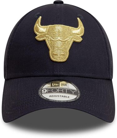 Кепка New Era NBA 9Forty Chicago Bulls, кепка з вигнутим козирком, універсальний розмір, #37189