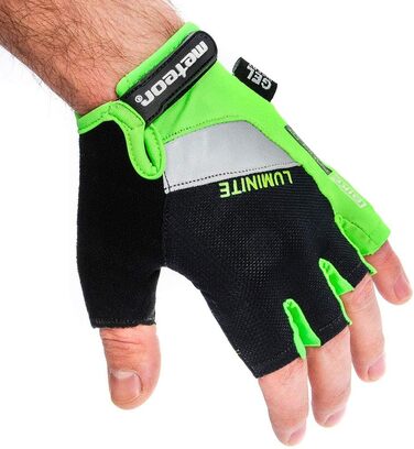 Рукавички для гірського велосипеда Meteor Radhandschuhe Gel GX31 Green - чоловічі, жіночі, дитячі, для даунхілу та хайкінгу