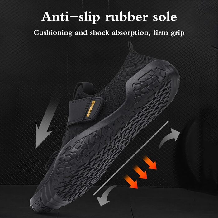 Боксівські кросівки для чоловіків, бокс та боротьба, чорні, 39 EU, дихаючі, з підтримкою, для фітнесу та бодібілдингу