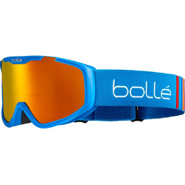 Дитячі лижні окуляри Bollé ROCKET PLUS Race Blue Matte, лінзи Sunrise Kat 2, розмір Small, унісекс