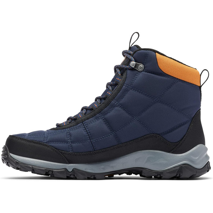 Чоловічі зимові черевики Columbia Firecamp Boot Snow, 44 EU, Коледжіальний синій/Яскрано-мідний