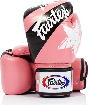 Боксерські рукавички Fairtex BGV1 14 oz рожеві для муай-тай, боксу, ММА, унісекс, легкі та ударопоглинаючі