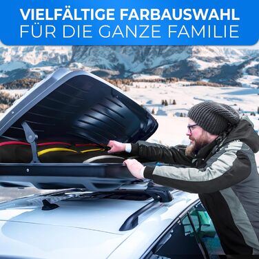 Чохол для лиж STYNGARD Kitzbühel (2 пари, до 200 см) - чорно-синій, водонепроникний