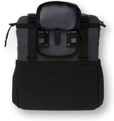 Велосипедна сумка Basil Bell Shopper X-Large 16x32x35 см чорна
