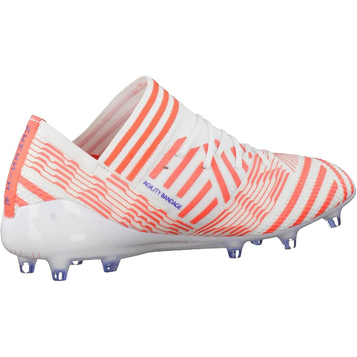 Жіночі футбольні бутси Adidas Nemeziz 17.1 FG, 36 EU, білий, Footwear White/Mystery Ink/Easy Coral