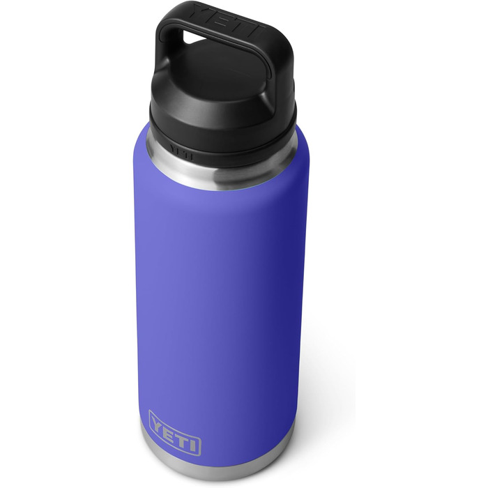 Термос-бутилка YETI Rambler 36oz з кришкою Chug, вакуумна, нержавіюча сталь, ультра фіолетова