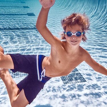 Дитячі плавальні окуляри Speedo Skoogle 3-8 років, чорно-зелені, унісекс