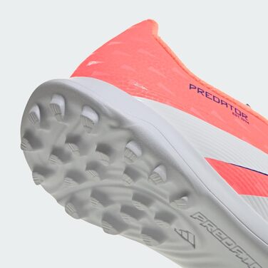 Дитячі футбольні бутси adidas Predator League Turf для штучного покриття (38 2/3 EU, Signal Coral Cloud White Beam Orange)
