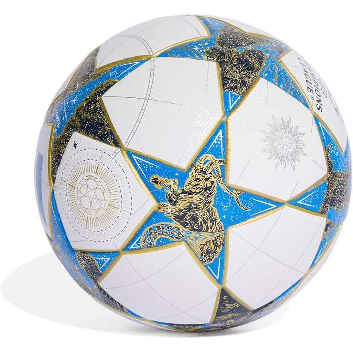 М'яч футбольний Adidas UEFA Champions League LGE JP1548, 5 розмір, білий - Офіційний м'яч Ліги Чемпіонів