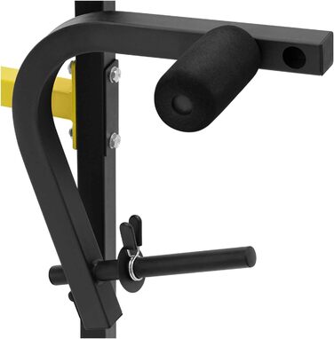 Мультифункціональна лавка для жиму Gymrex GR-TB 51, регульована, до 100 кг, тренувальна штангова лавка, похила лавка